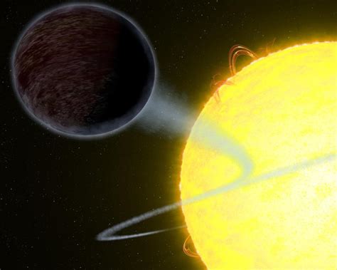 Giant Scorching Hot Alien Planet Is Darker Than Asphalt