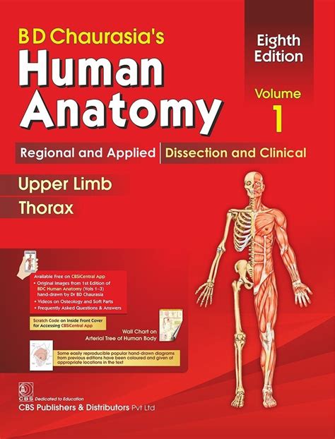 Bd Chaurasia Human Anatomy 8 Edition Volume 1 Wishallbook Online
