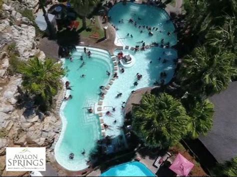An Overview Of The Resort And Pools By Avalon Springs Resort