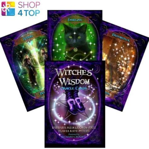 Witches Wisdom Oracle Solarus Cards And Guidebook Set Barbara
