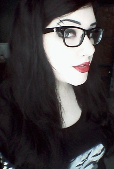 Goth Glasses Tumblr Hipster Makeup Hipster Girls Trendy Glasses