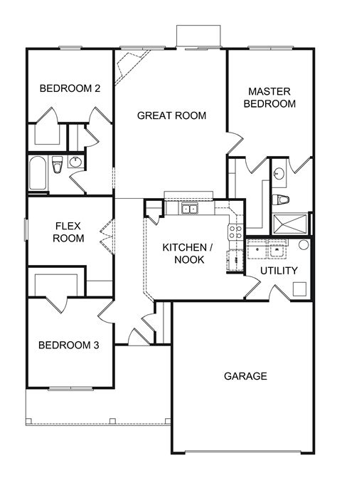 Toll Brothers Bayhill Floor Plan Floorplansclick