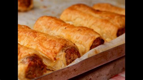 How To Make Home Made Sausage Rolls Youtube