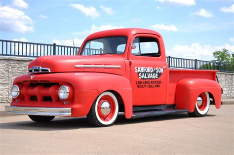 1951 Ford F 100 Short Bed Custom Pickup Sanford And Son For Sale