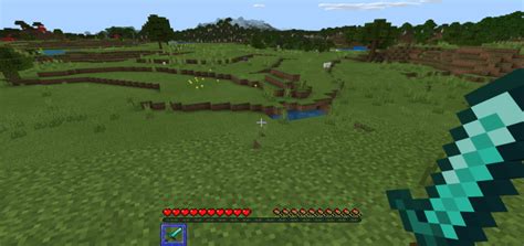 Invisible Hotbar Blue Minecraft Pe Texture Packs