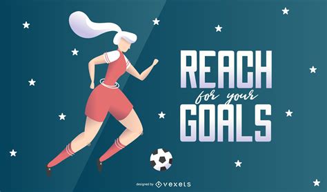 Reach For Your Goals Illustration Vector Download