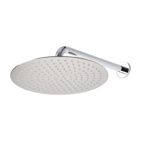 Bai 0414 Stainless Steel 12 Inch Round Rainfall Shower Head In Brushed