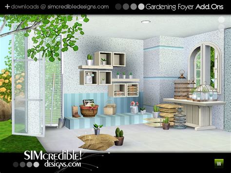 The Sims Resource Gardening Foyer Addons