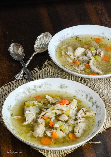 20 paleo chicken recipes to break you out of your dinner rut. Paleo Chicken Soup - A Healthy Life For Me