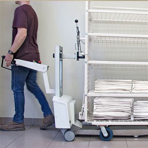 Gzunda Linen Mover For Linen Trolleys Or Laundry Carts Electrodrive