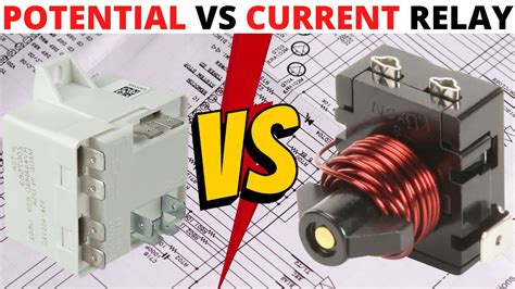 Hvac Potential Relay Vs Current Relay Potential Relay Explained