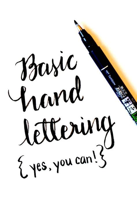 43 Hand Lettering Tutorials Ideas Creative Lettering Lettering Hand