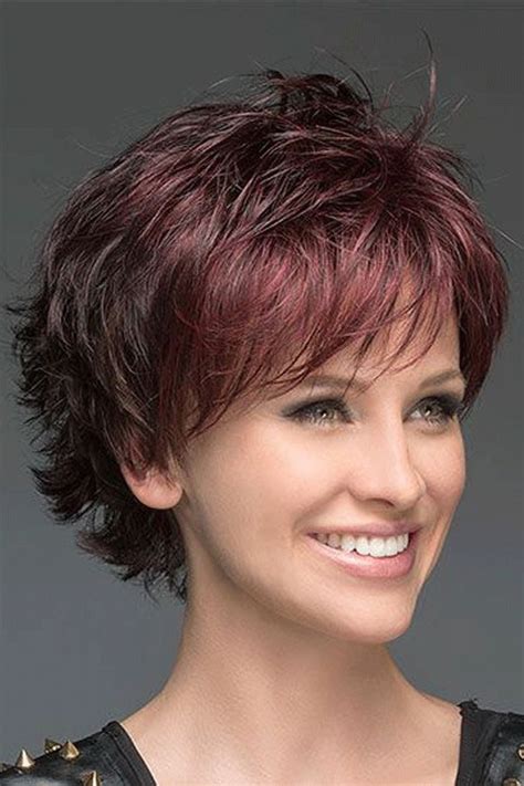 deluxe layered deeply wavy lace front wigs synthetic hair 10 inches bob haircut with bangs