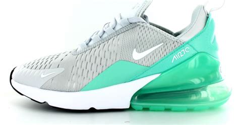 Nike Air Max 270 Gs Pure Platinum Emerald 943346 002