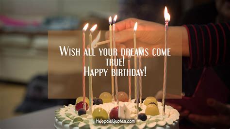 Birthday Wishes Messages Dreams Quote Images