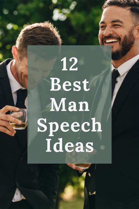 12 Best Man Speech Ideas If Youre The Grooms Brother Best Man