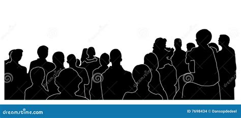 Audience Stock Vector Illustration Of Audience Attention 7698434