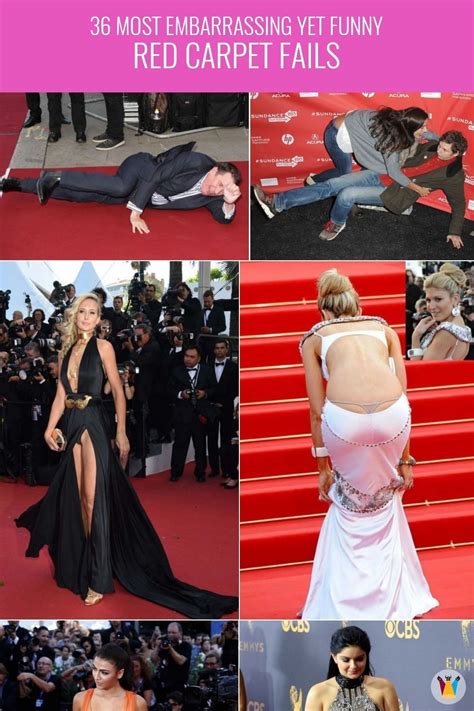 A list of most embarrassing yet hilarious red carpet fails that youâve never seen before