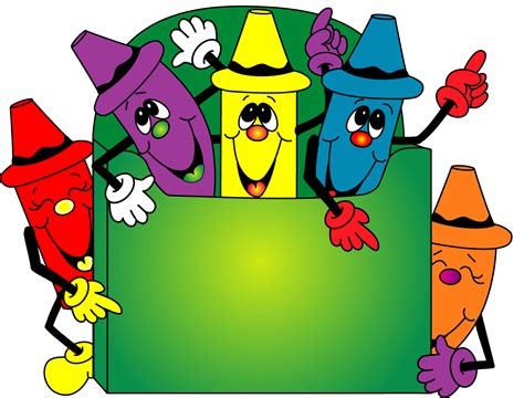 Cartoon Crayons Clipart Best