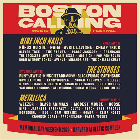 Boston Calling 2023 Lineup Tickets Map Schedule Photos