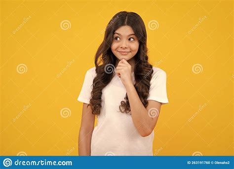Happy Teenager Positive And Smiling Emotions Of Teen Girl Smart Nerdy School Girl Touching