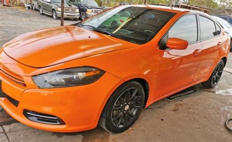 13 Dodge Dart Sxt Orange Under 5000 In Laredo Tx 78041