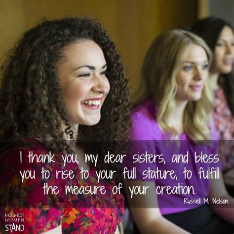 When Pres Russell M Nelson Gave His Mormon Women Stand Mormon
