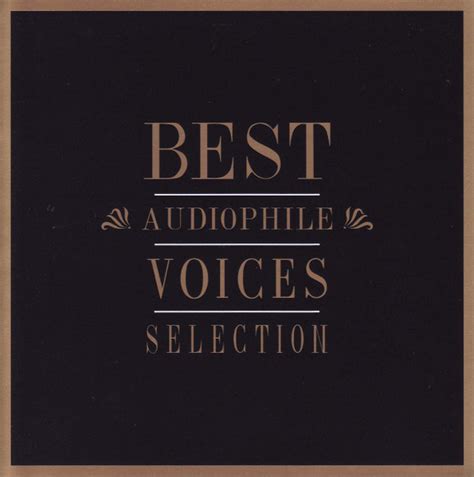 Best Audiophile Voices Selection 2006 Cd Discogs