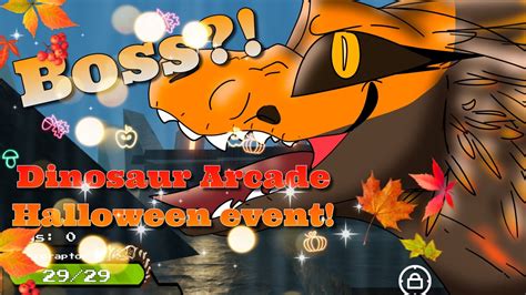 Dinosaur Arcade Halloween Event Tutorial Youtube