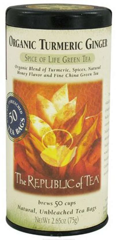 Organic Turmeric Ginger Green Tea Recalled For Salmonella Risk Food