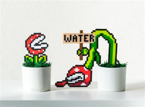 Super Mario Piranha Plant Pixel Art In Pot Super Mario