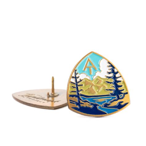 Appalachian Trail Enamel Pin The Landmark Project