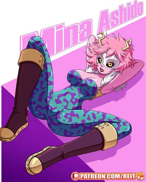 Pink Ashido By Reit On Deviantart Anime My Hero Academia Manga Artist