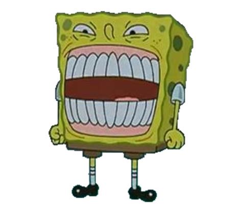 Spongebob Mad Face