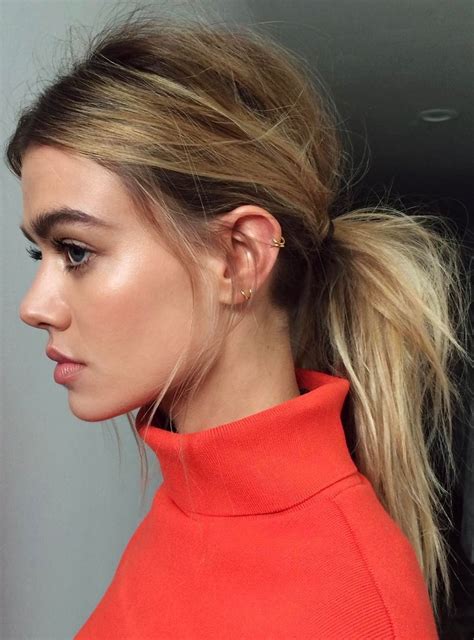 Super Simple Messy Ponytails For Effortlessly Chic Hair