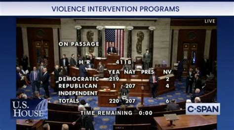 House Republicans Vote Against Funding Programs To End Violence