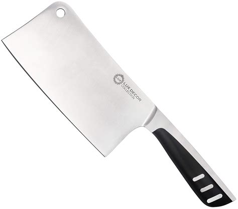 professional heavy duty stainless steel 7 inch chef meat cleaver butcher knife ebay