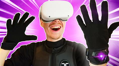 i felt the metaverse with these vr haptic gloves youtube