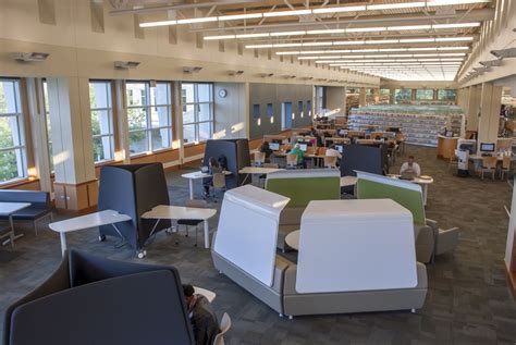 Lfi Install Of Study Carrels Booth Seating Library Furniture