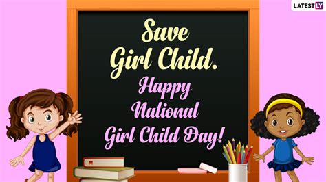 Festivals And Events News National Girl Child Day 2021 Greetings