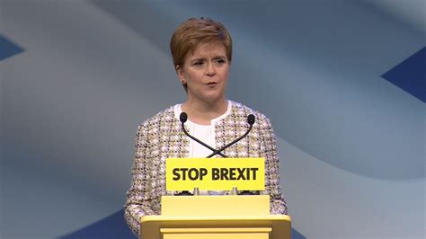 Nicola Sturgeon Launches Snp Manifesto A Vote To Put Scotland S