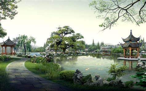 47 Chinese Landscape Wallpaper