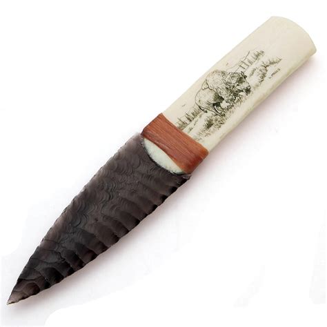 Reddit gives you the best of the internet in one place. Buffalo Bone Obsidian Handmade Knife with Hand Carved ...