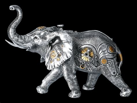 Steampunk Mechanical Elephant Statue Decor Sculpture Art And Collectibles