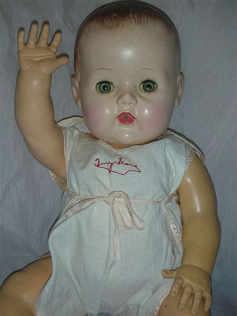 Vintage Tiny Tears Dolls Vintage Large Tiny Tears Doll With Molded Hair And Original Romper