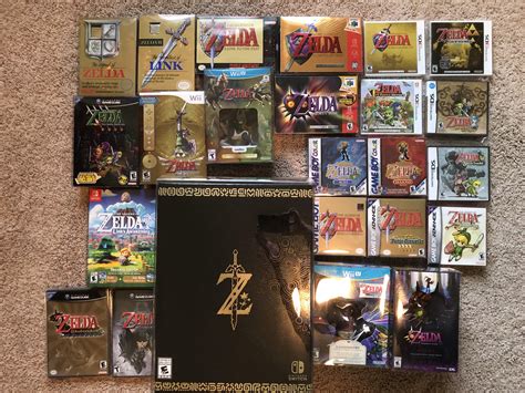 My Zelda Collection Rgamecollecting