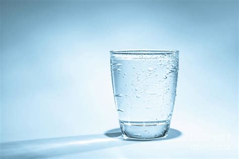 Glass Of Water With Condensation Photograph By Wladimir Bulgarscience