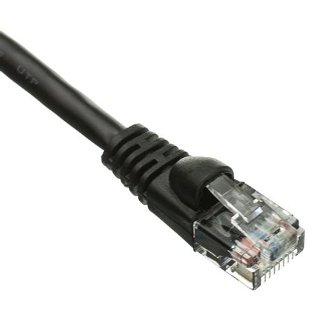 Ethernet cables are a type of network cable. 7ft Cat6a Black Ethernet Patch Cable, 10 Gb, Molded Boot