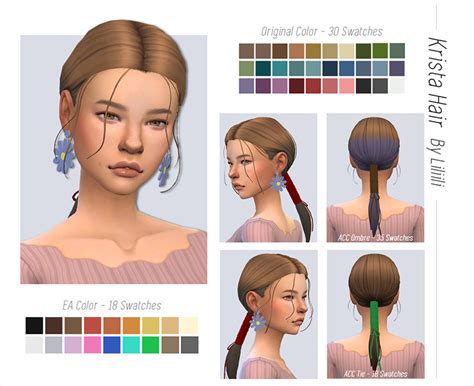 Sims 4 More Hair Colors Cc Cmsver