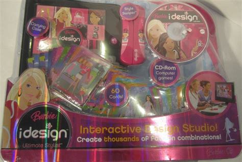 New Barbie Idesign Ultimate Stylist Interactive Design Studio Cd Games
